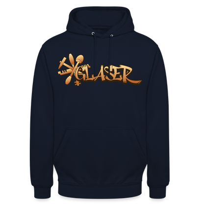 Unisex Hoodie "Glaser" Navy Unisex Hoodie
