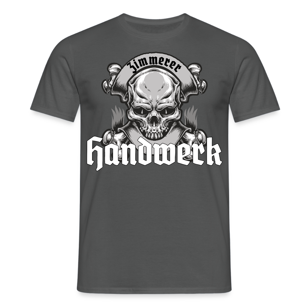 Unisex T-Shirt "Skull-Zimmerer" Anthrazit Männer T-Shirt