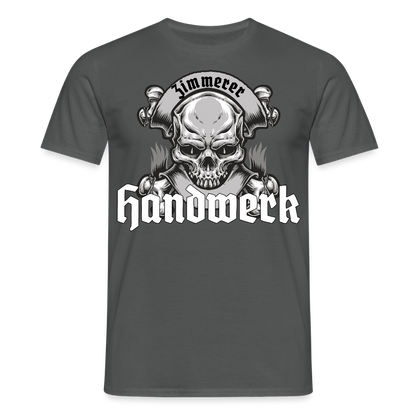 Unisex T-Shirt "Skull-Zimmerer" Anthrazit Männer T-Shirt