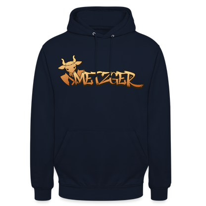 Unisex Hoodie "Metzger" Navy Unisex Hoodie