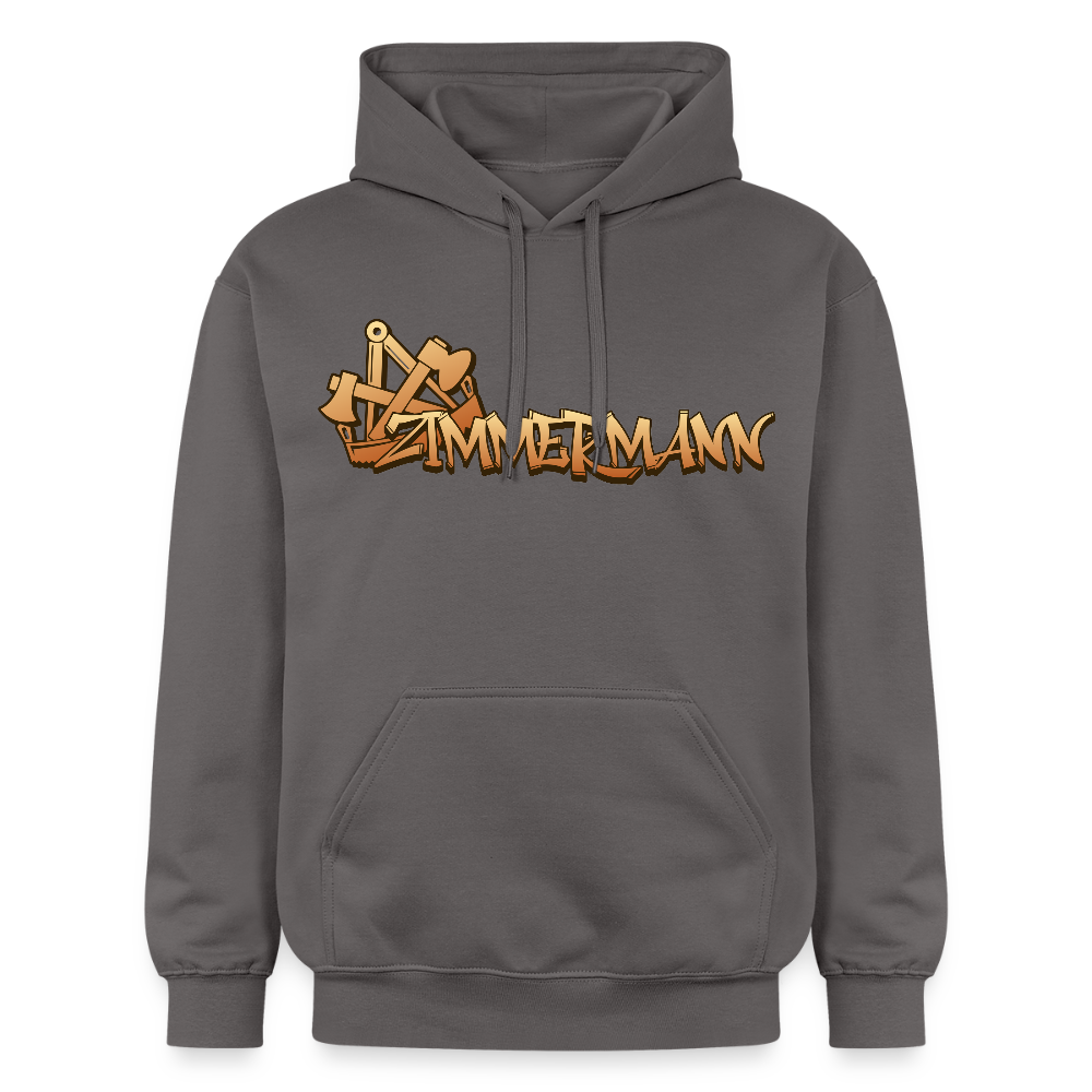 Gildan Unisex Softstyle® "Zimmermann" Dunkelgrau Gildan Unisex Softstyle® Midweight Hoodie
