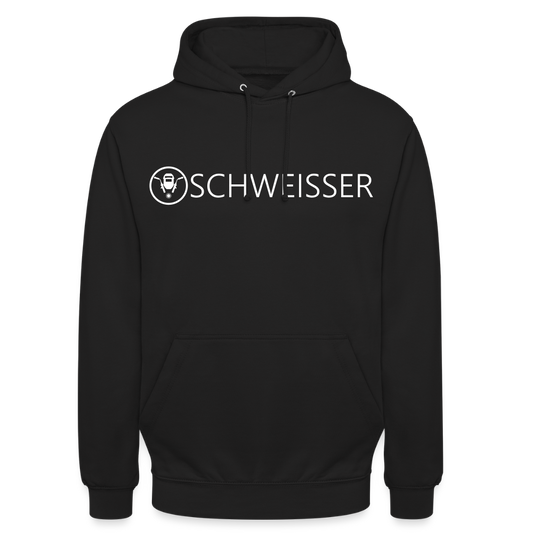 Unisex Hoodie "Schweisser" - Schwarz