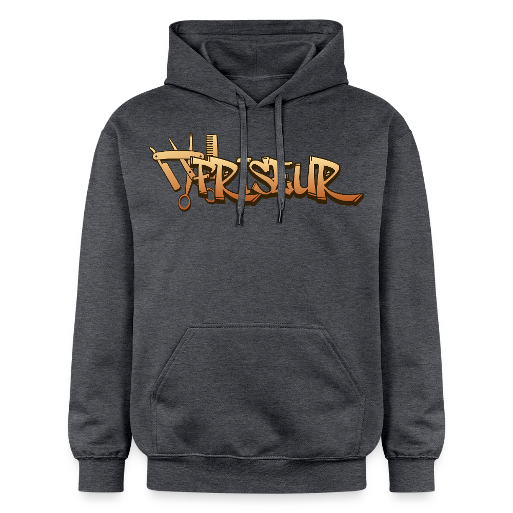 Gildan Unisex Softstyle® "Friseur" Dunkelgrau meliert Gildan Unisex Softstyle® Midweight Hoodie