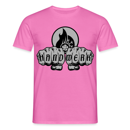Unisex T-Shirt "Klimatechniker" Pink Männer T-Shirt