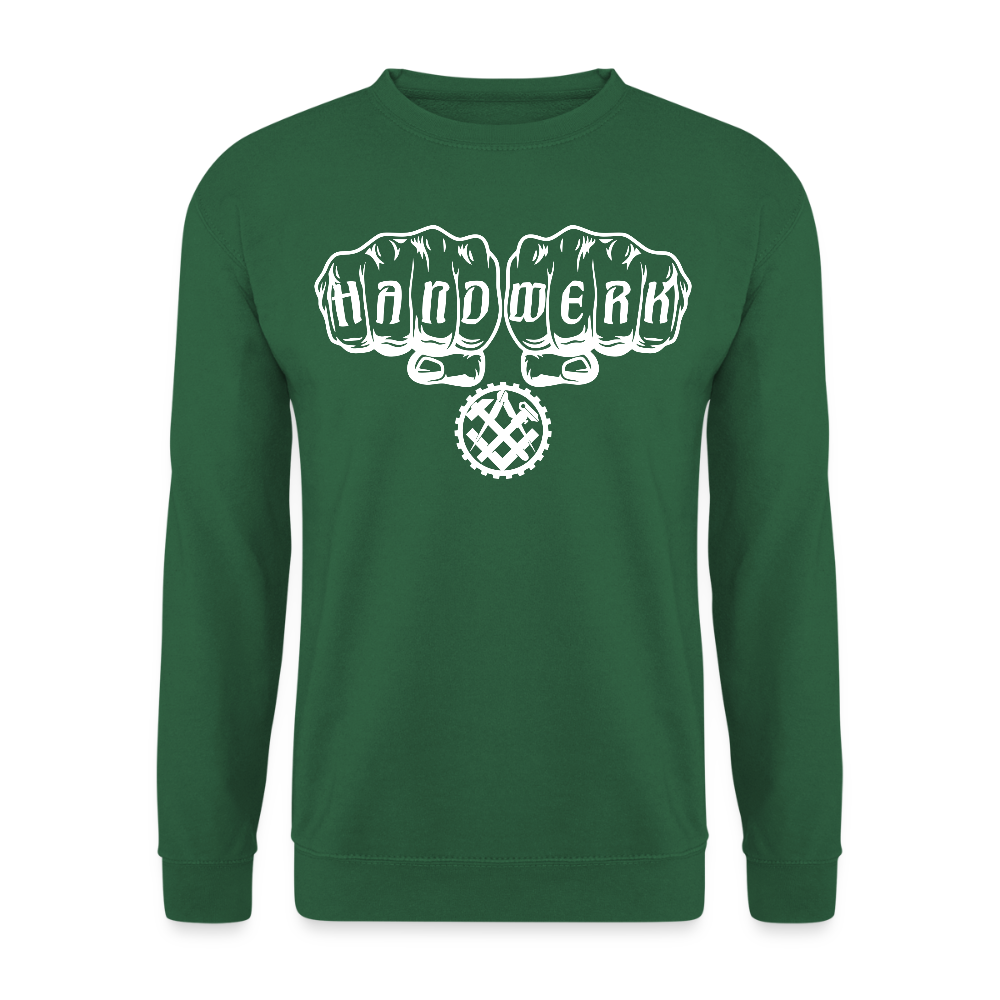 Unisex Pullover "Mechaniker" Grün Unisex Pullover