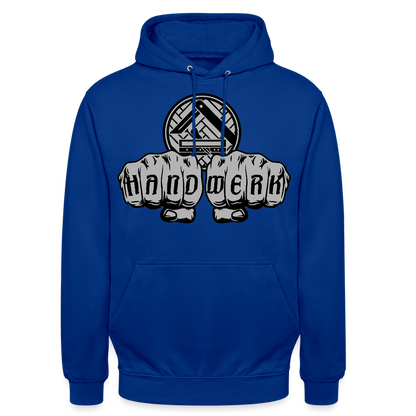 Unisex Hoodie "Parkettleger" Royalblau Unisex Hoodie