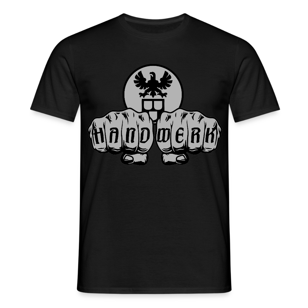 Unisex T-Shirt "Maler" Schwarz Männer T-Shirt