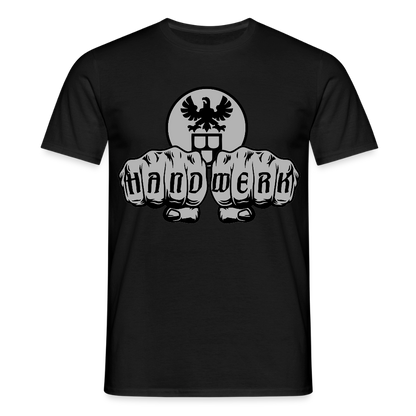 Unisex T-Shirt "Maler" Schwarz Männer T-Shirt