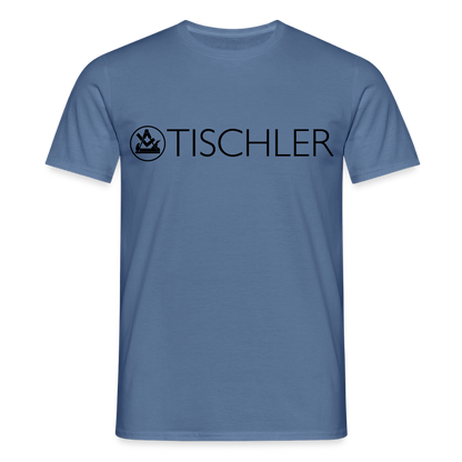 Unisex T-Shirt "Tischler" Taubenblau Männer T-Shirt