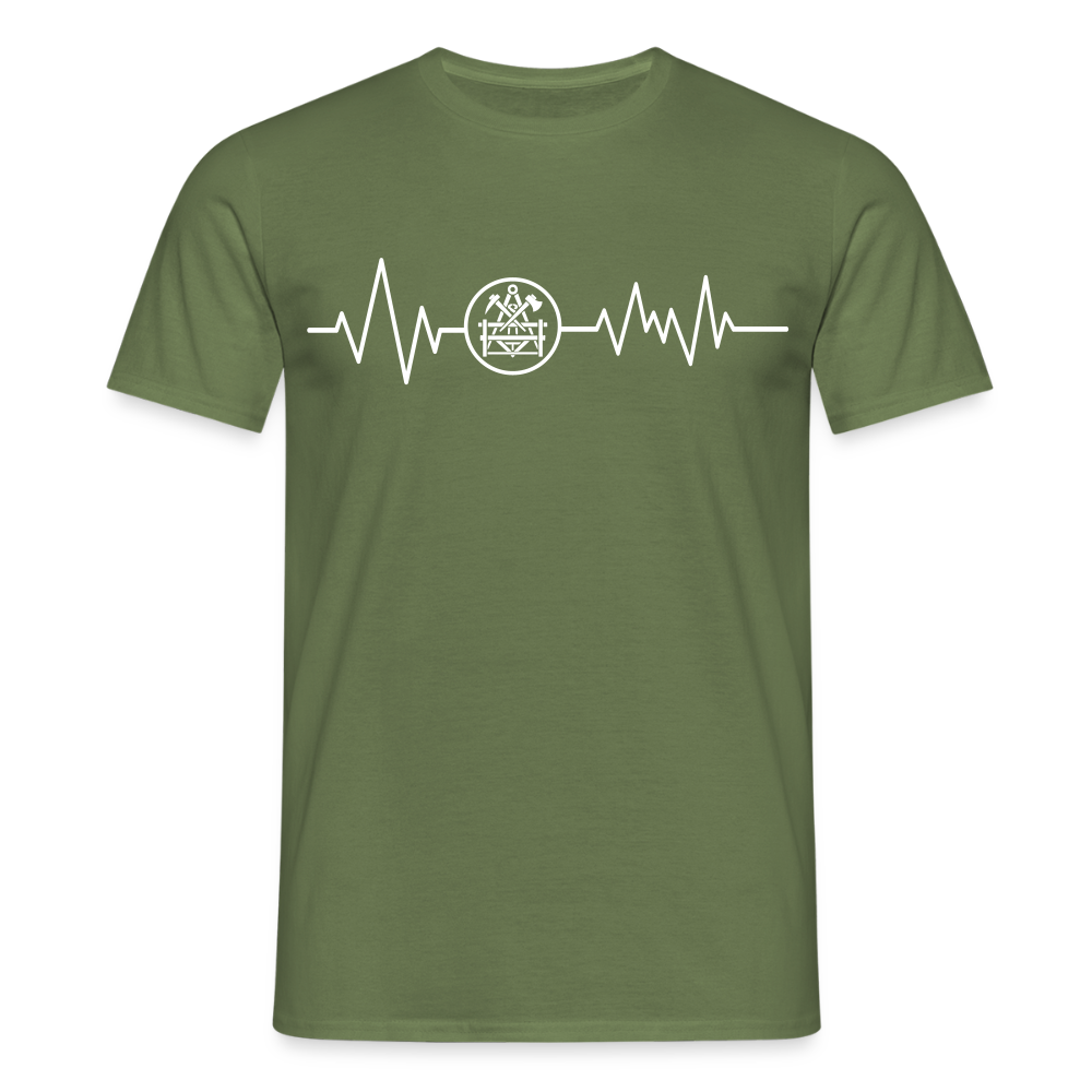 Unisex T-Shirt "Betonbauer" Militärgrün Männer T-Shirt