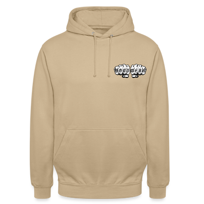 Unisex Hoodie "Drechsler" (beidseitig bedruckt) - Beige