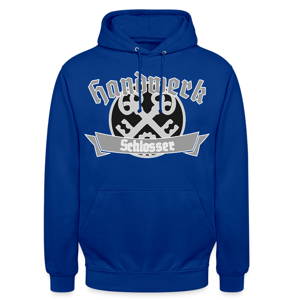 Unisex Hoodie "Schlosser" Royalblau Unisex Hoodie