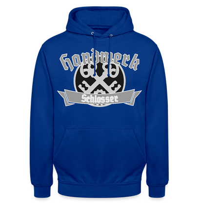 Unisex Hoodie "Schlosser" Royalblau Unisex Hoodie