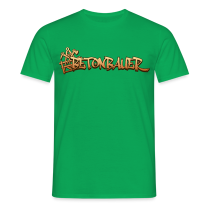 Unisex T-Shirt "Betonbauer" Kelly Green Männer T-Shirt