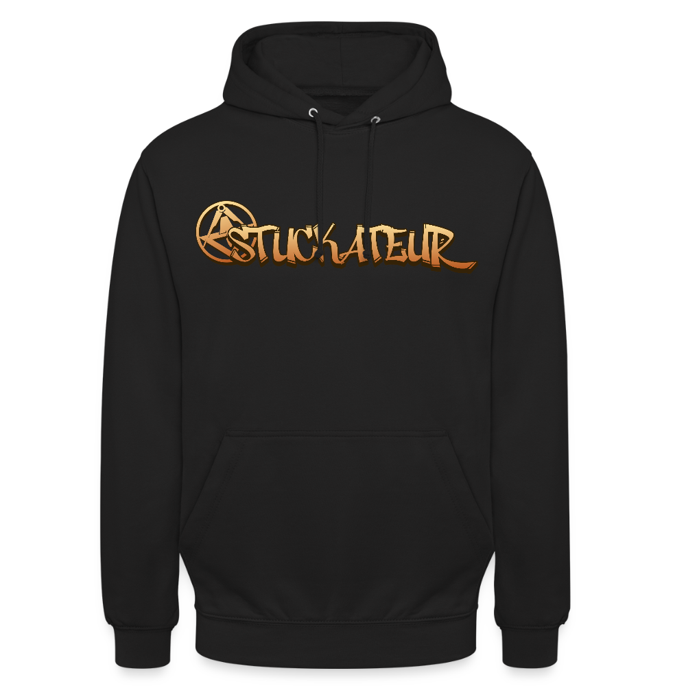 Unisex Hoodie "Stuckateur" Schwarz Unisex Hoodie
