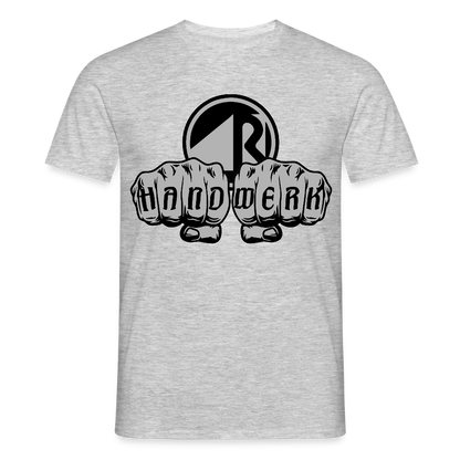 Unisex T-Shirt "Raumausstatter" Grau meliert Männer T-Shirt