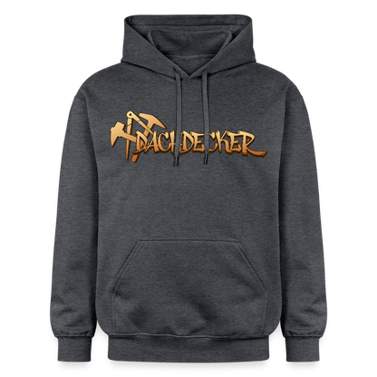Gildan Unisex Softstyle® "Dachdecker" Dunkelgrau meliert Gildan Unisex Softstyle® Midweight Hoodie