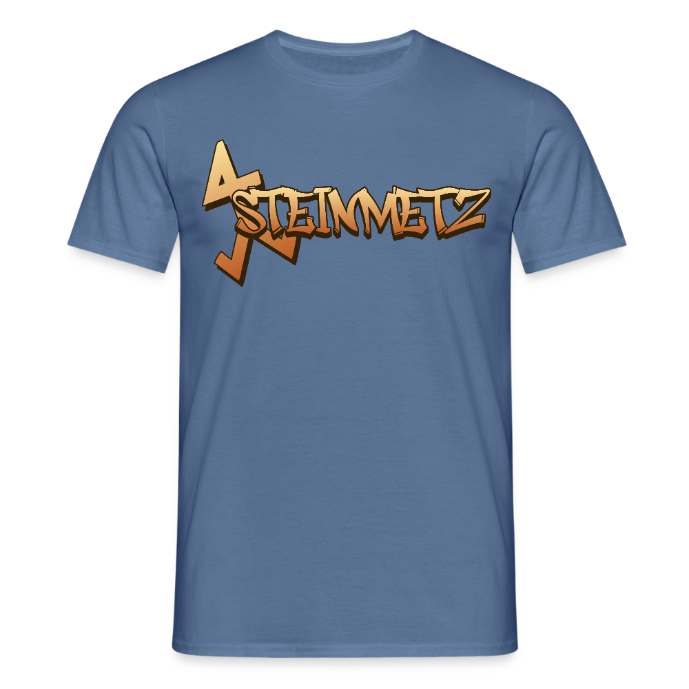 Unisex T-Shirt "Steinmetz" Taubenblau Männer T-Shirt