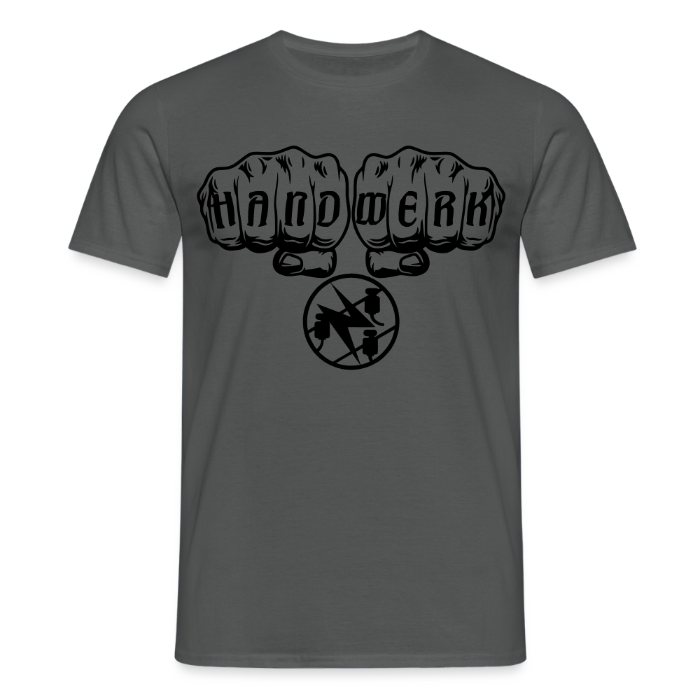 Unisex T-Shirt "Elektriker" Anthrazit Männer T-Shirt