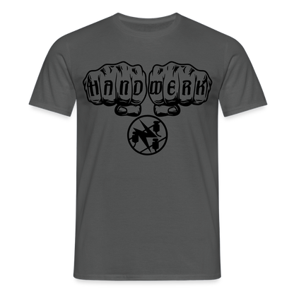 Unisex T-Shirt "Elektriker" Anthrazit Männer T-Shirt