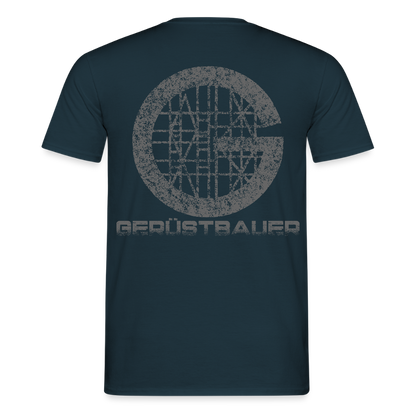 Unisex T-Shirt "Gerüstbauer" Navy Männer T-Shirt