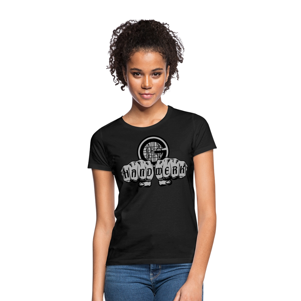 Frauen T-Shirt "Gerüstbauer" - Schwarz