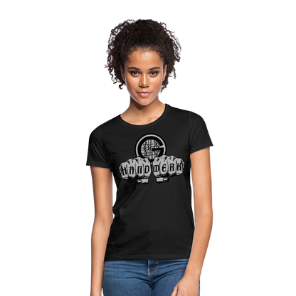 Frauen T-Shirt "Gerüstbauer" - Schwarz