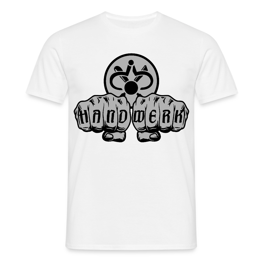 Unisex T-Shirt "Drechsler" Weiß Männer T-Shirt