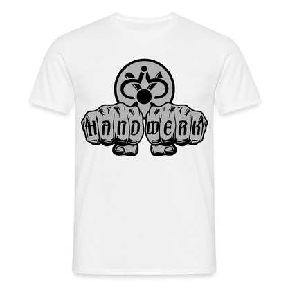 Unisex T-Shirt "Drechsler" Weiß Männer T-Shirt