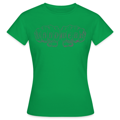 Frauen T-Shirt "Handwerk" Kelly Green Frauen T-Shirt
