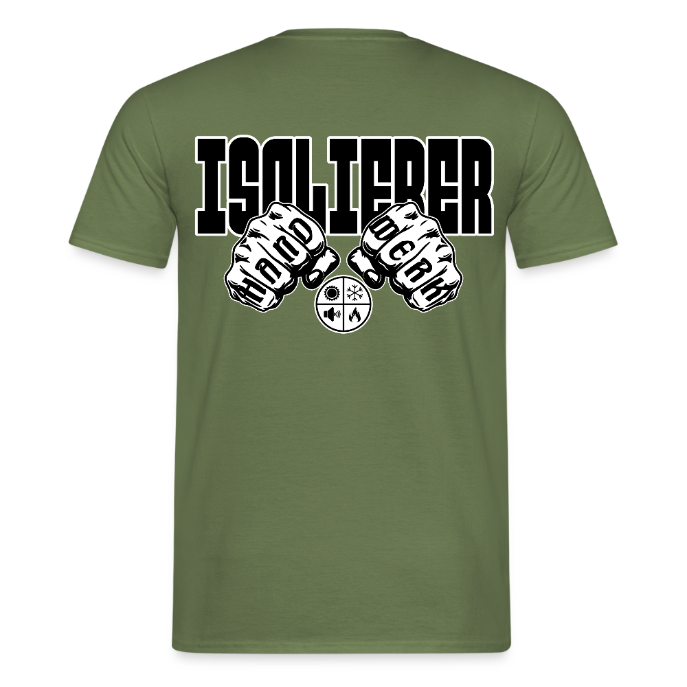Unisex T-Shirt "Isolierer" Militärgrün Männer T-Shirt
