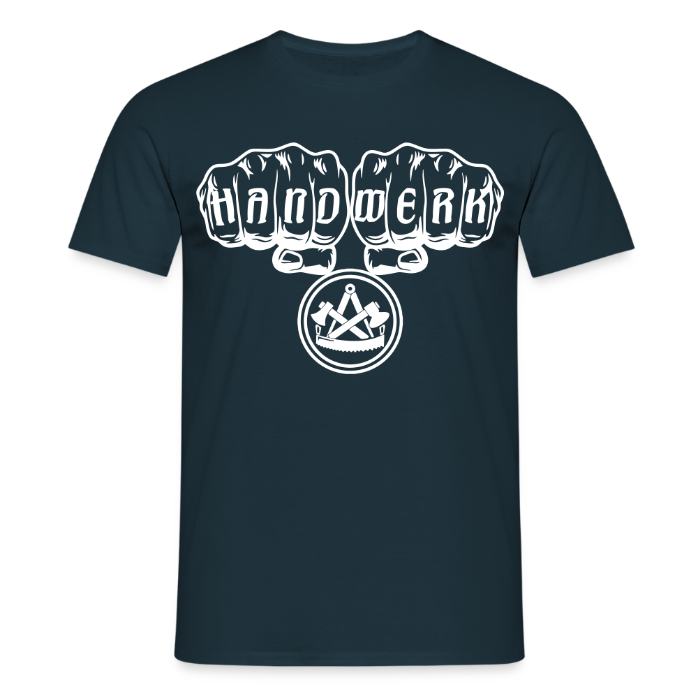 Unisex T-Shirt "Zimmermann" Navy Männer T-Shirt