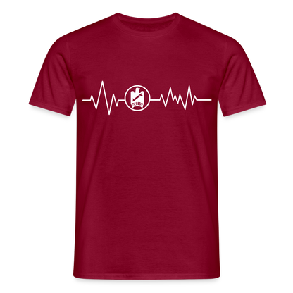 Unisex T-Shirt "KFZ-Mechaniker" Ziegelrot Männer T-Shirt