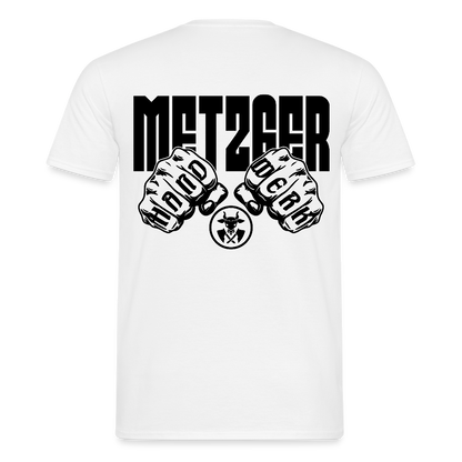 Unisex T-Shirt "Metzger" - Weiß