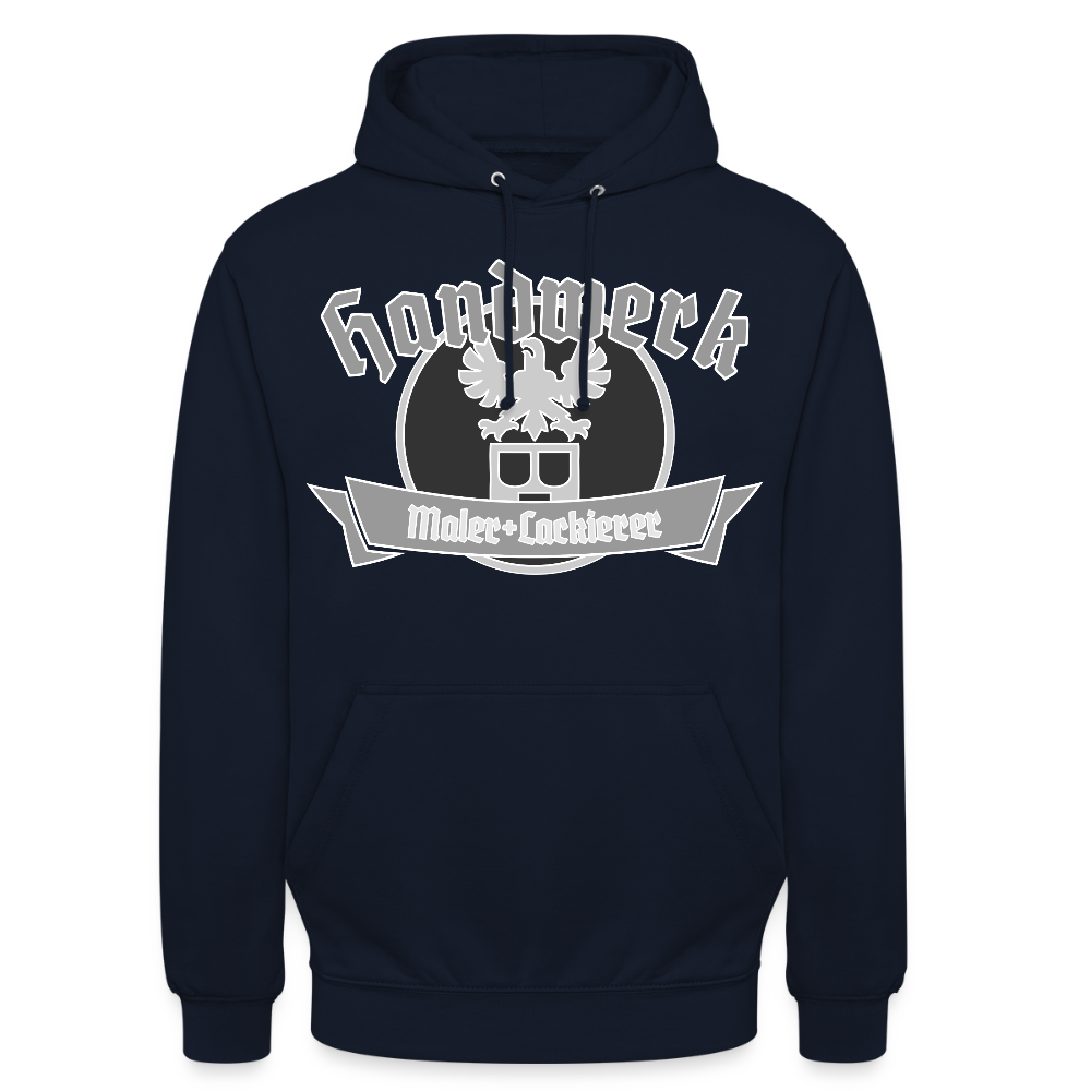 Unisex Hoodie "Maler/Lackierer" Navy Unisex Hoodie