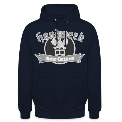 Unisex Hoodie "Maler/Lackierer" Navy Unisex Hoodie