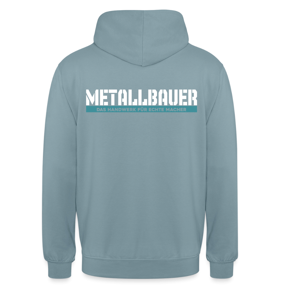 Unisex Hoodie HW-300 | MACHER "Metallbauer" Nebelblau Unisex Hoodie {{ color }}