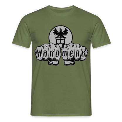 Unisex T-Shirt "Maler" Militärgrün Männer T-Shirt