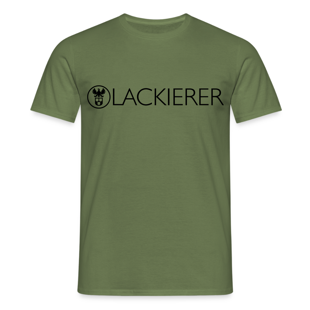 Unisex T-Shirt "Lackierer" Militärgrün Männer T-Shirt