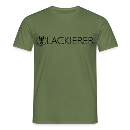 Unisex T-Shirt "Lackierer" Militärgrün Männer T-Shirt