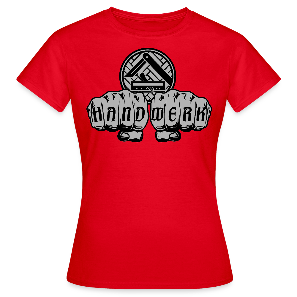 Frauen T-Shirt "Parkettleger" Rot Frauen T-Shirt