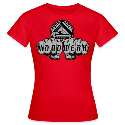Frauen T-Shirt "Parkettleger" Rot Frauen T-Shirt
