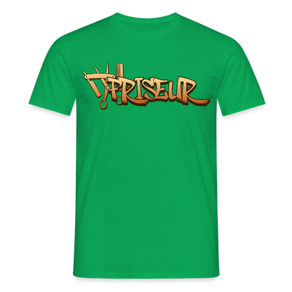 Unisex T-Shirt "Friseur" Kelly Green Männer T-Shirt