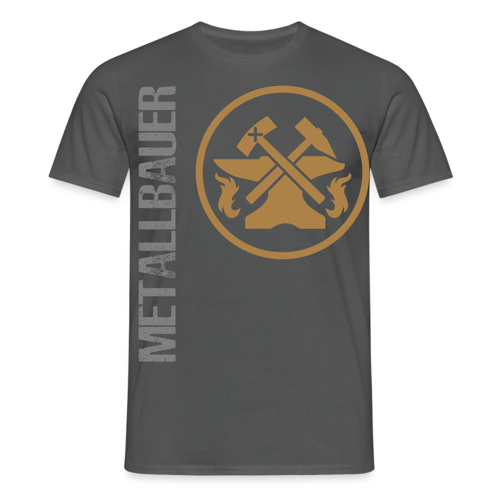 Unisex T-Shirt "Metallbauer" Anthrazit Männer T-Shirt