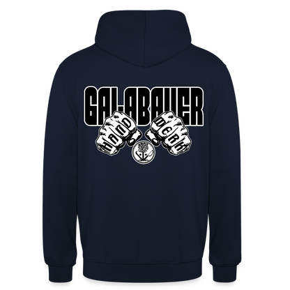 Unisex Hoodie "GaLaBauer" (beidseitig bedruckt) Navy Unisex Hoodie