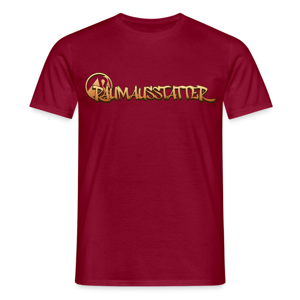 Unisex T-Shirt "Raumausstatter" Ziegelrot Männer T-Shirt