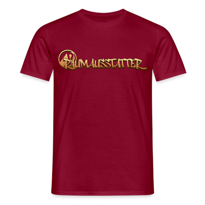 Unisex T-Shirt "Raumausstatter" Ziegelrot Männer T-Shirt