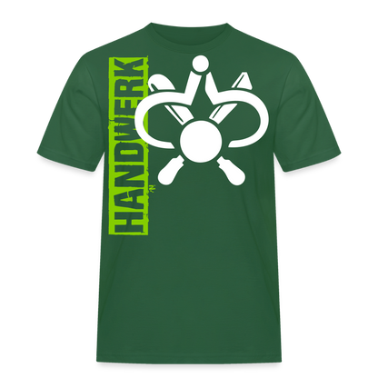Unisex Workwear T-Shirt "Drechsler" Flaschengrün Männer Workwear T-Shirt