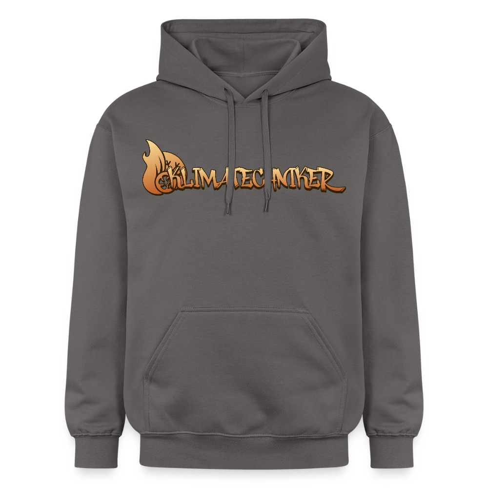 Gildan Unisex Softstyle® "Klimatechniker" Dunkelgrau Gildan Unisex Softstyle® Midweight Hoodie