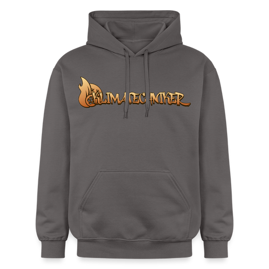 Gildan Unisex Softstyle® "Klimatechniker" Dunkelgrau Gildan Unisex Softstyle® Midweight Hoodie